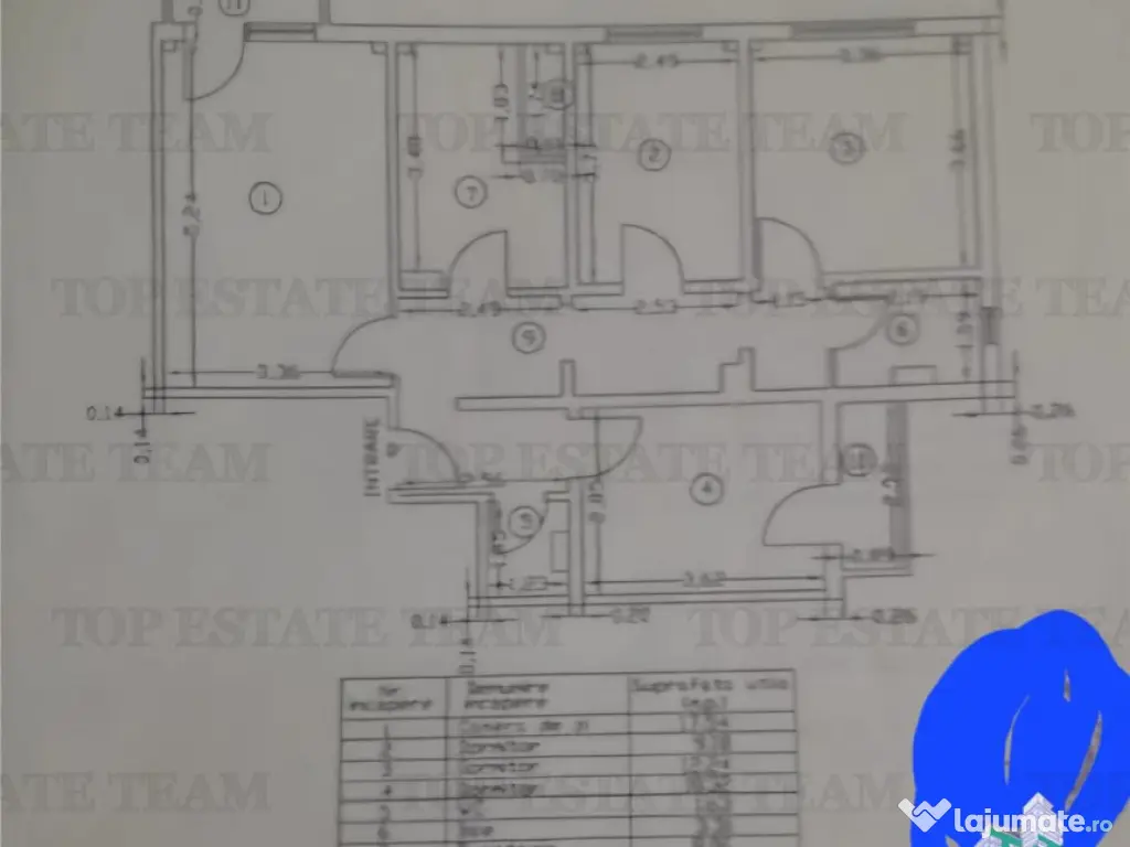 Apartament 4 cam. - Viziru - Braila - 