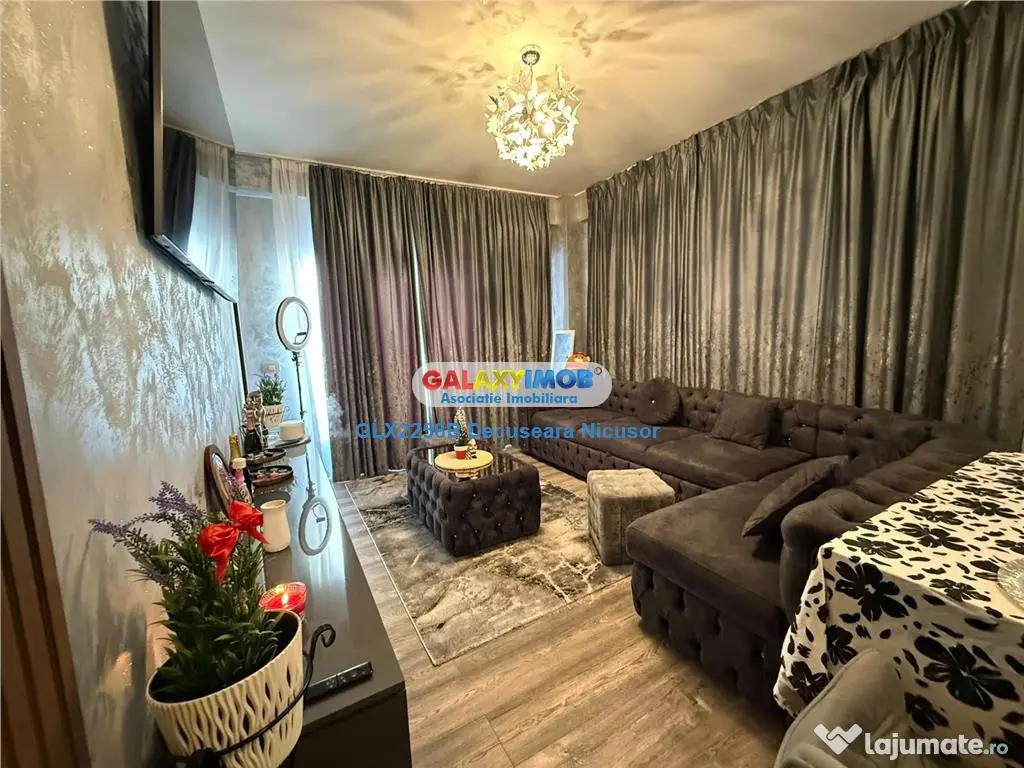 Apartament 2 camere Mobilat Utilat in Militari Residence 550 