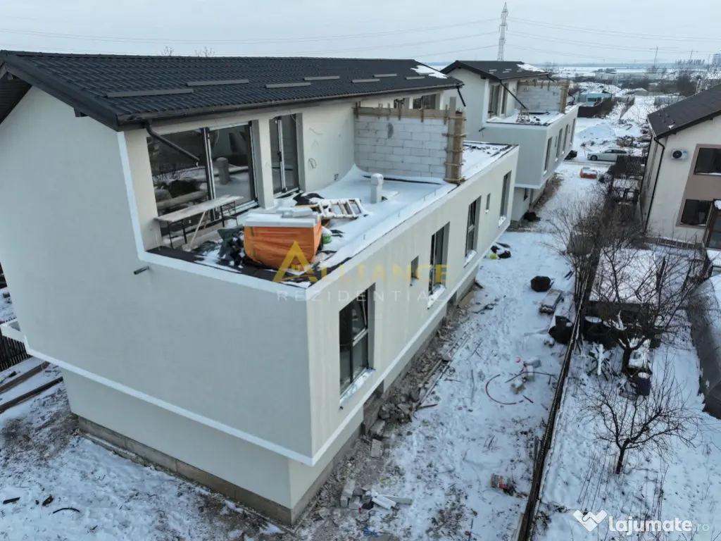 Popesti Leordeni-Duplex 5 camere - 4 bai-Terasa Curte-250 