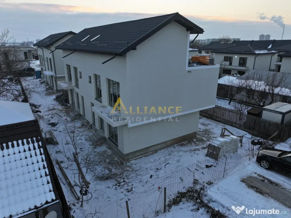 Popesti Leordeni-Duplex 5 camere - 4 bai-Terasa Curte-250 