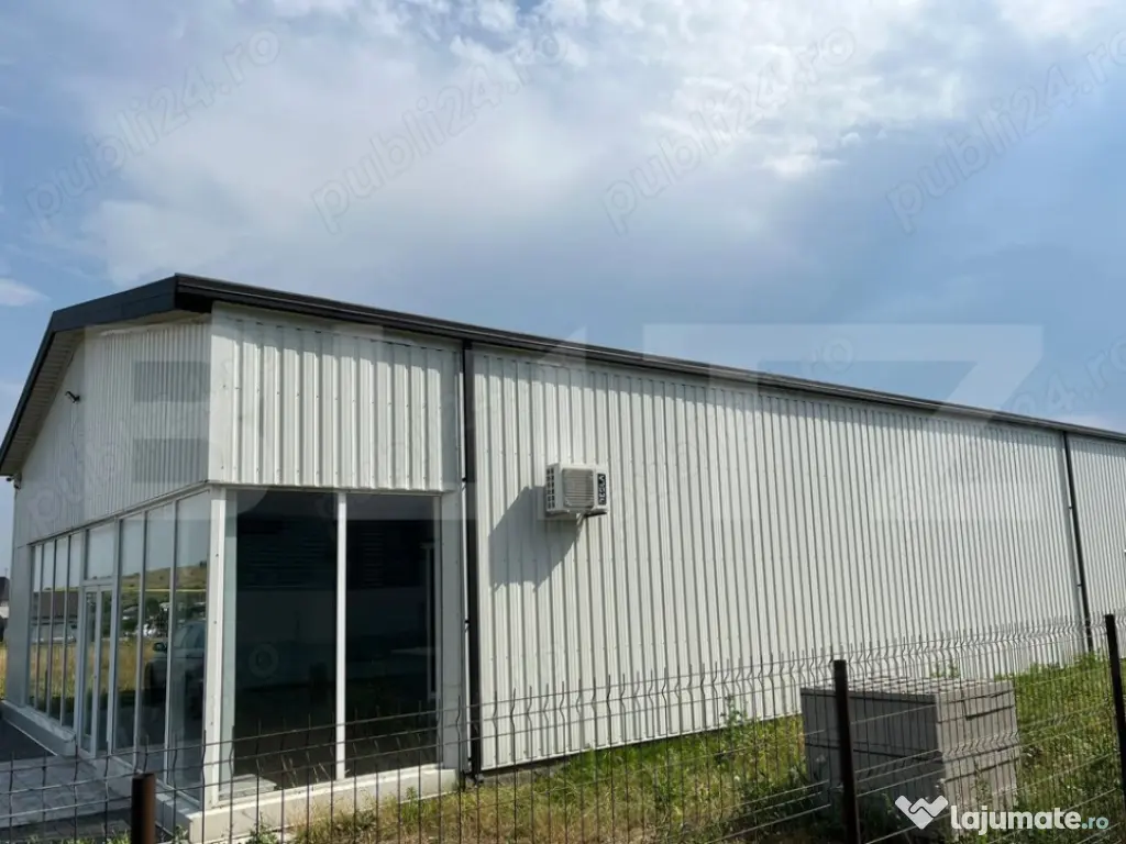 Hală industrială, 360 mp, 1000 mp teren, zona Dărmăneșt 
