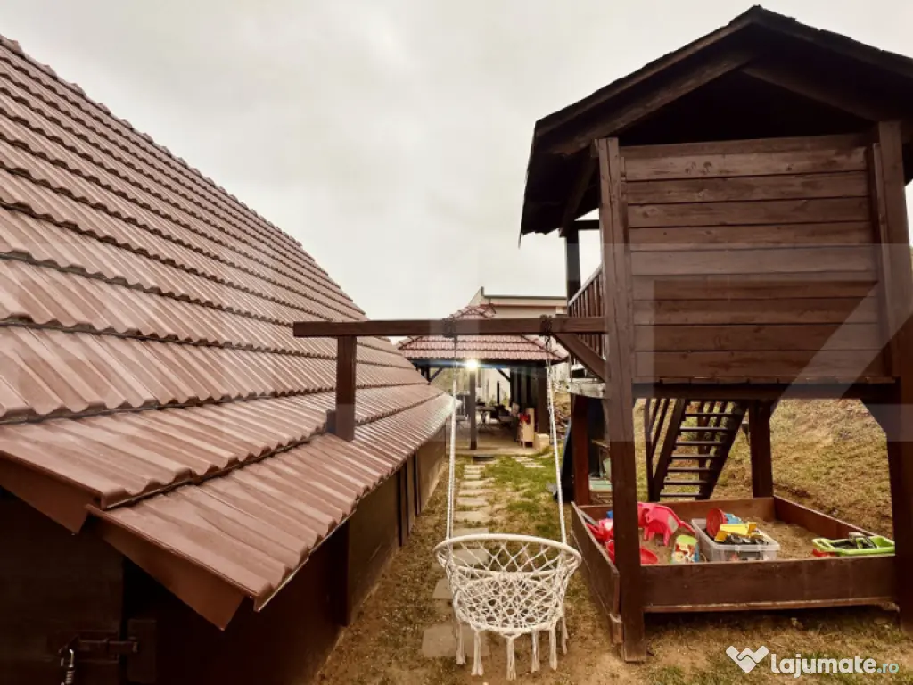 Casă Oncea, teren 1988mp, 4 dormitoare, mobilată și utila 