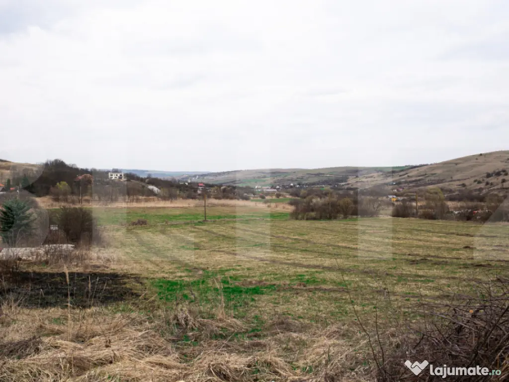 Teren 7088 mp în Borhanci – achiziție integrală sau sep 