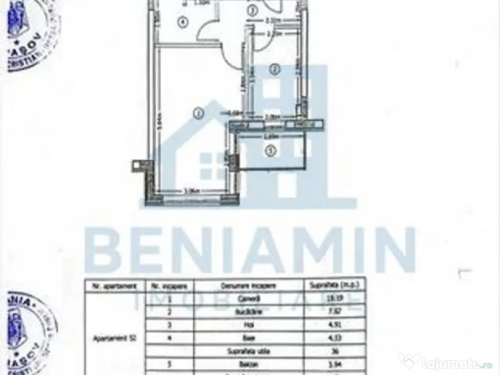 Garsoniera - 40mp - bloc nou - parcare - boxa - Avantgarden 