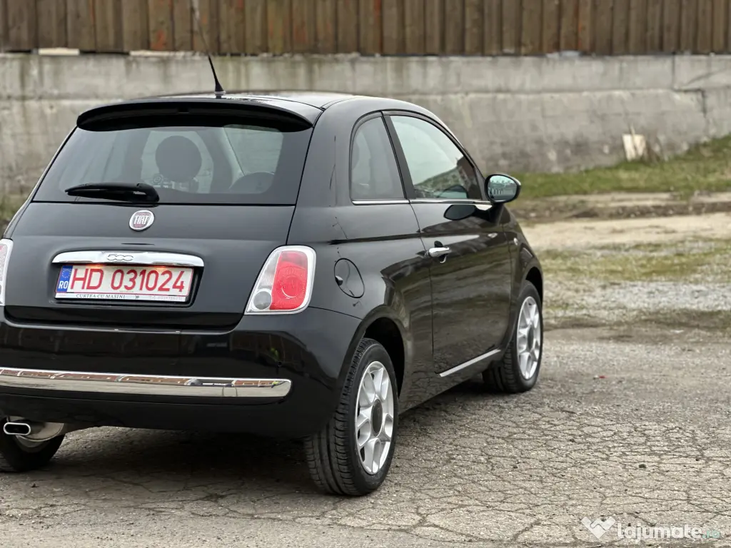 Fiat 500*km:152.125*clima*2 randuri de roti*1.3 benzina*69 cp! 