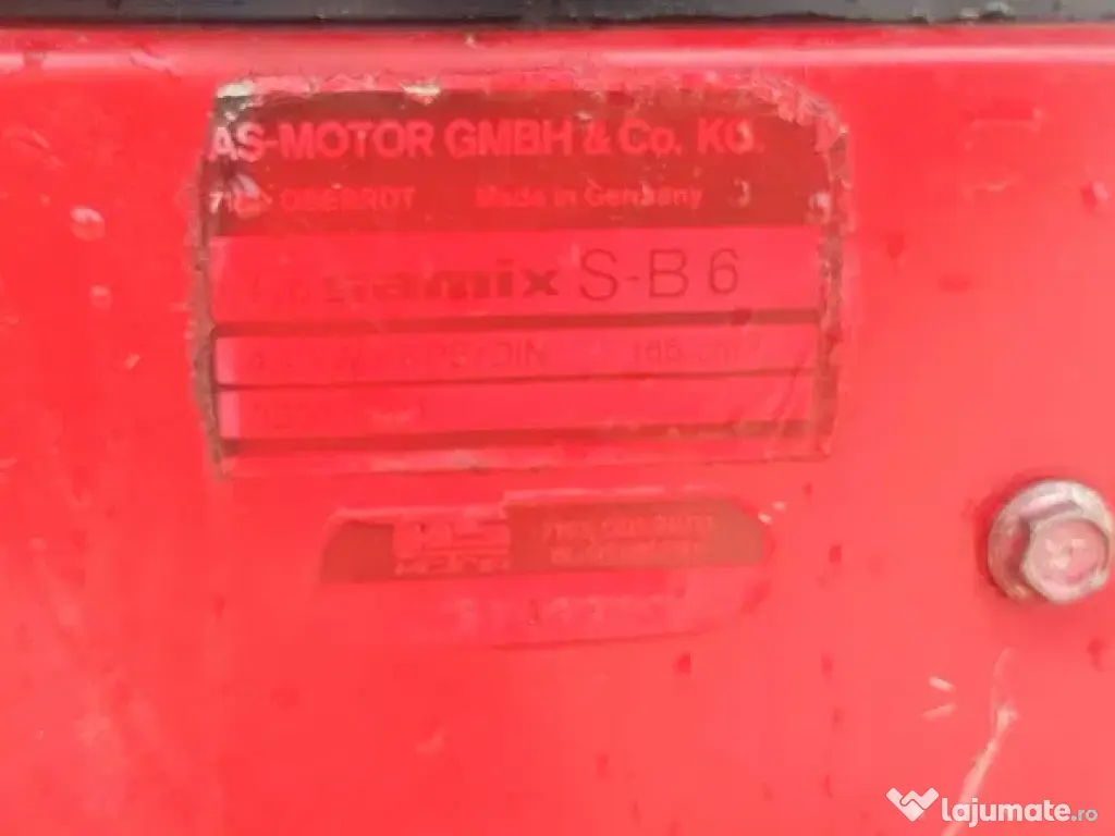 Tocător profesional Samix Allesfresser S-B 6 Motor Termic (Benzină) 