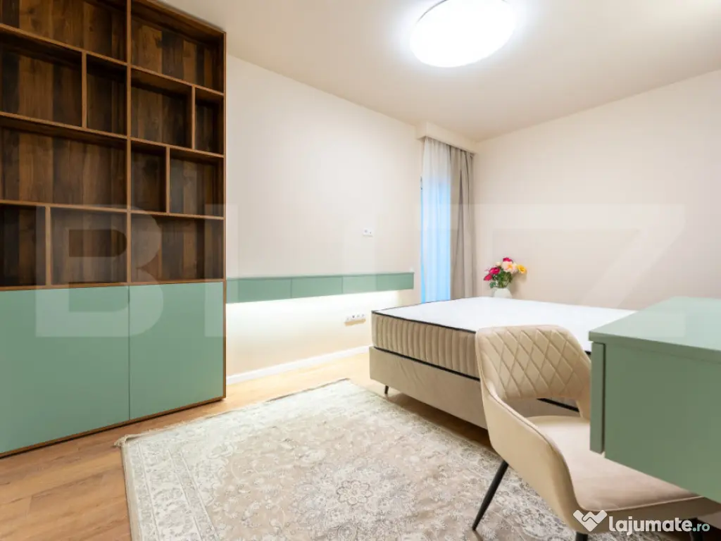 LUX Apartament 2 camere, 53 mp, etaj intermediar, lift, gara 