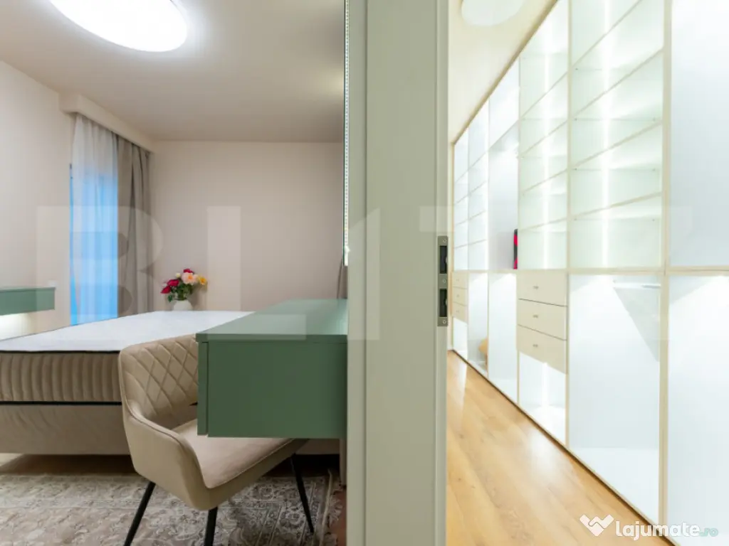 LUX Apartament 2 camere, 53 mp, etaj intermediar, lift, gara 