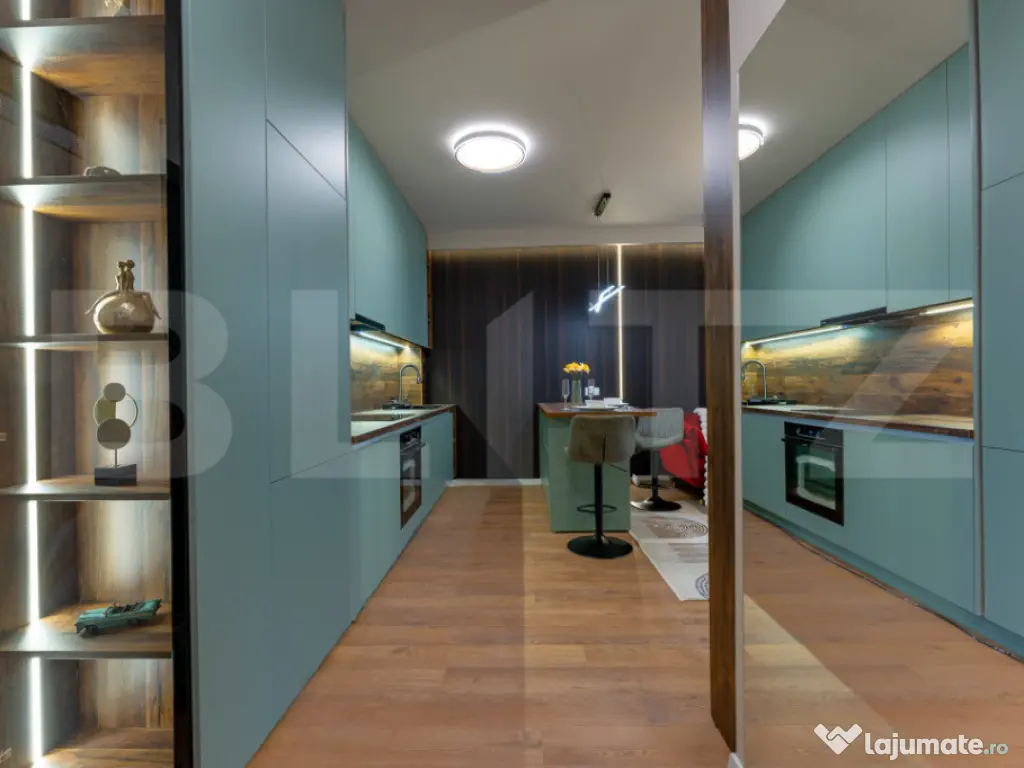 LUX Apartament 2 camere, 53 mp, etaj intermediar, lift, gara 