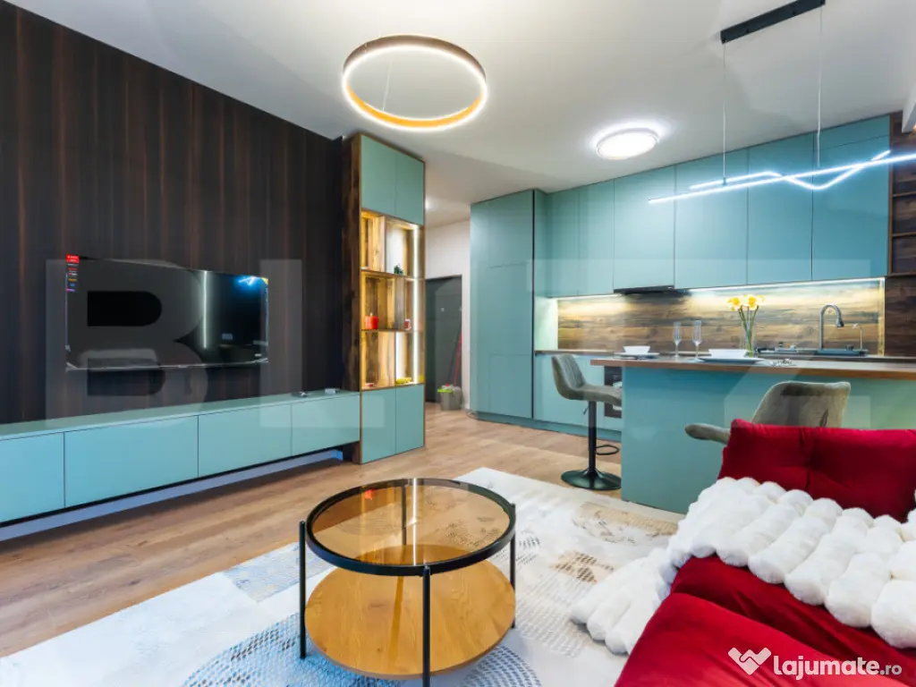 LUX Apartament 2 camere, 53 mp, etaj intermediar, lift, gara 