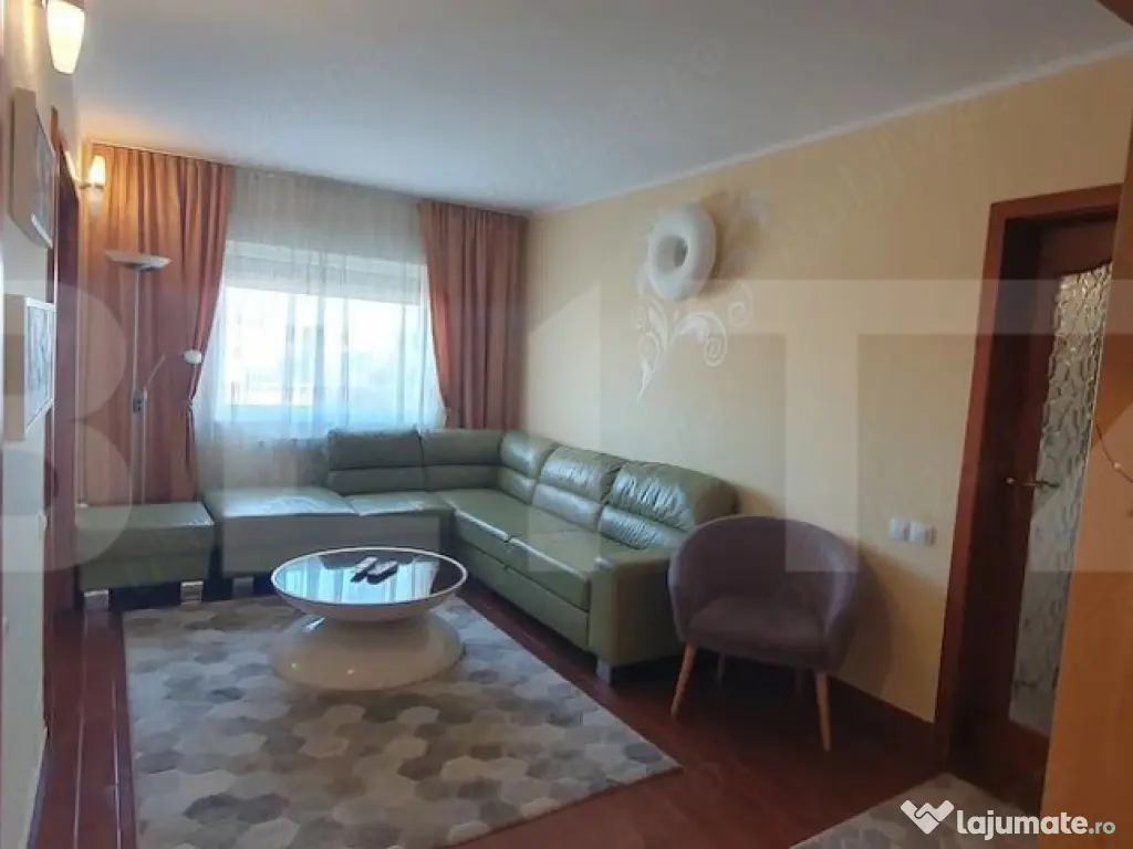 Apartament 3 camere complet utilat Girocului 