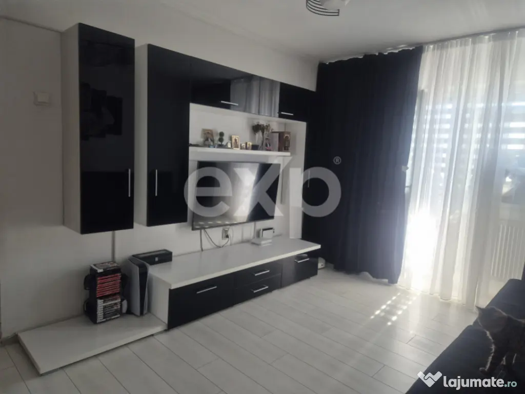 Mută-te imediat! 2 camere modern, mobilat complet, Pitești 