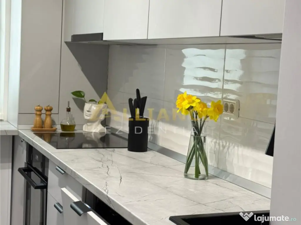 Apartament 2 camere, mobilat complet, loc parcare , metrou B 