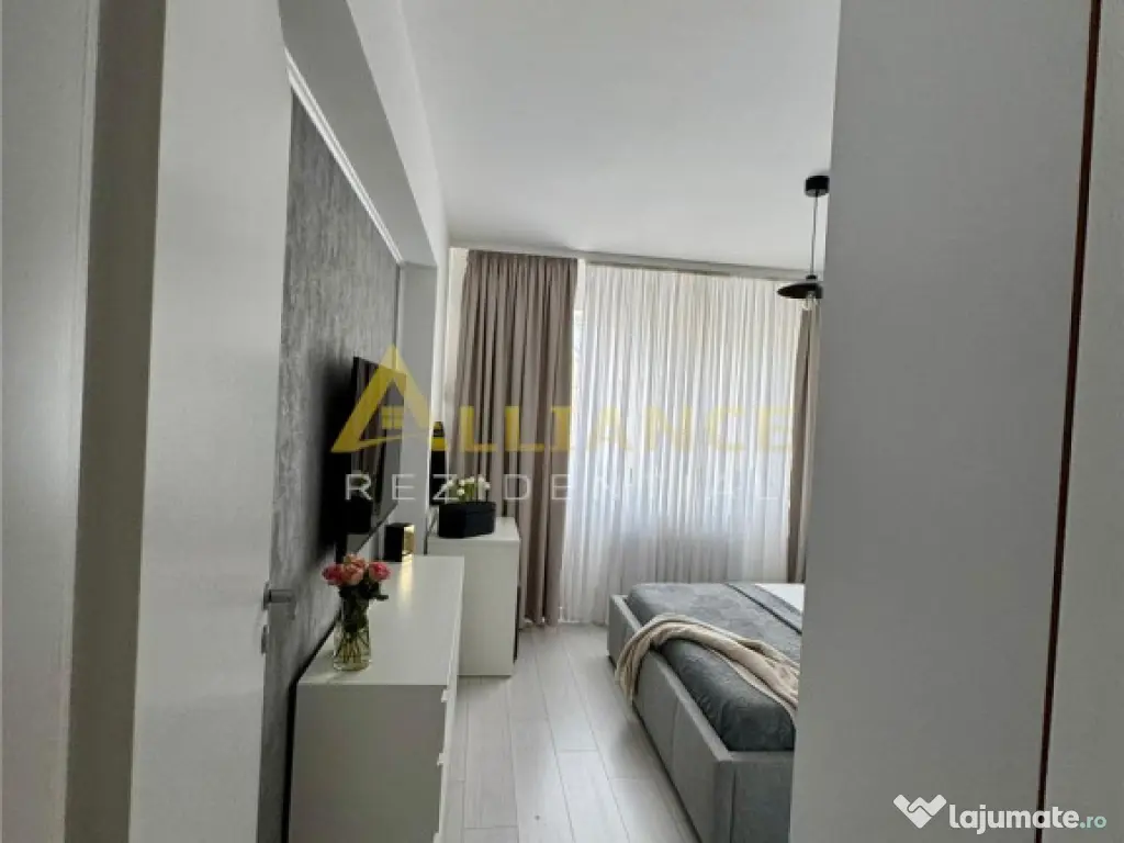 Apartament 2 camere, mobilat complet, loc parcare , metrou B 