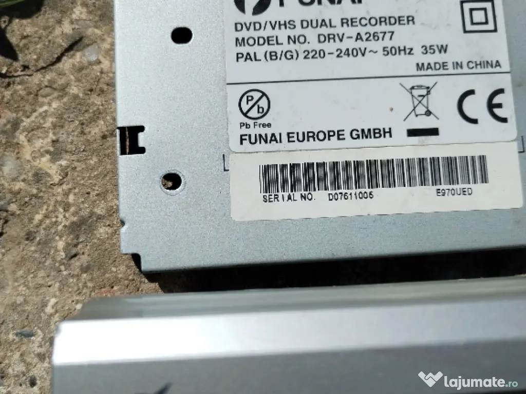 Funai DRV - 2677a double recorder piese