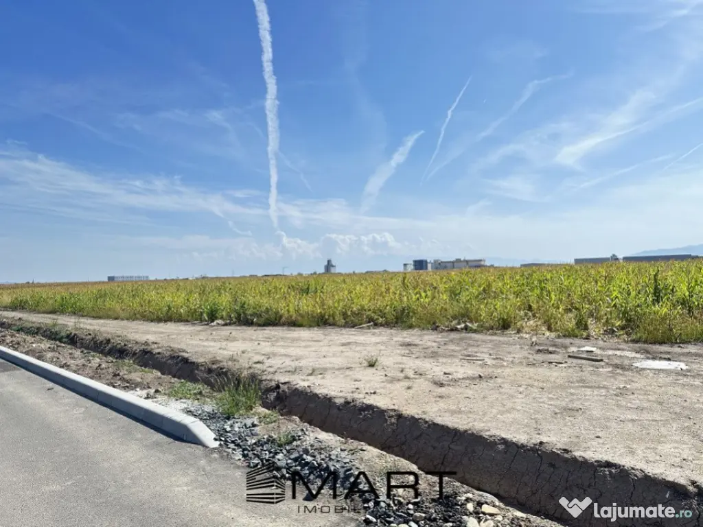 Teren cu PUZ aprobat 9000mp - Industrial Vest