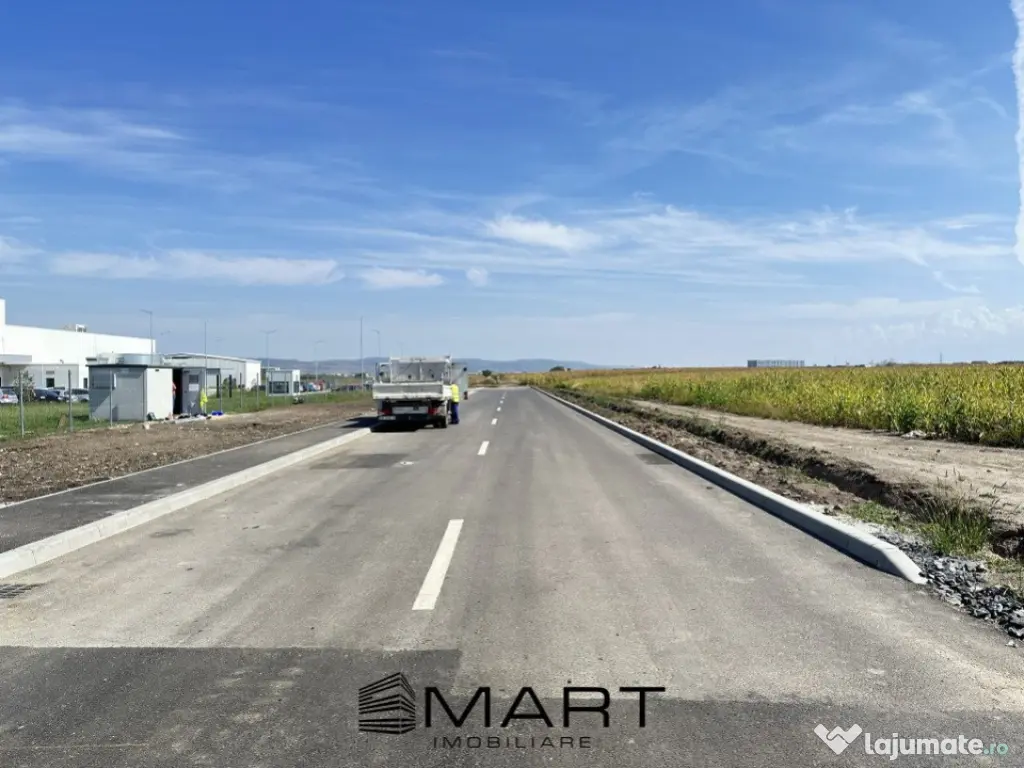 Teren cu PUZ aprobat 9000mp - Industrial Vest