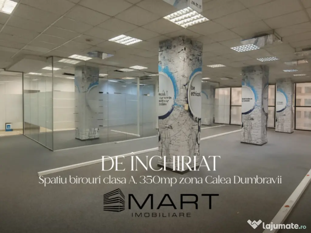Spatiu birouri Clasa A 350mp zona Calea Dumbravii