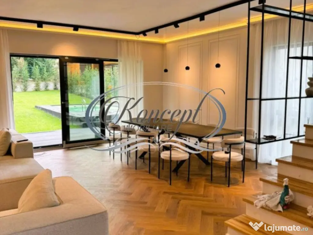 Casa la cheie cu piscina in Andrei Muresanu