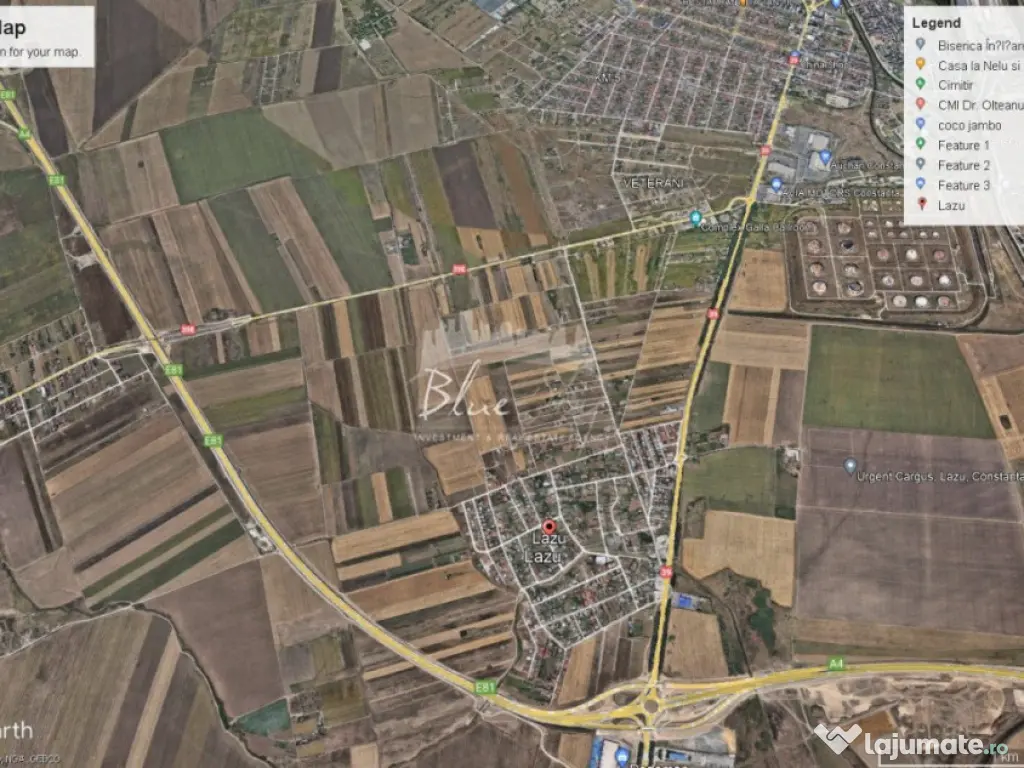 Teren 14000 mp localitatea Lazu