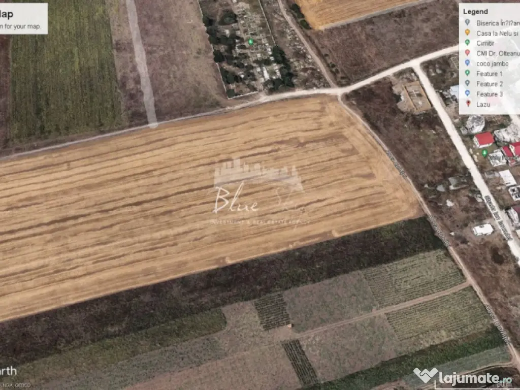 Teren 14000 mp localitatea Lazu