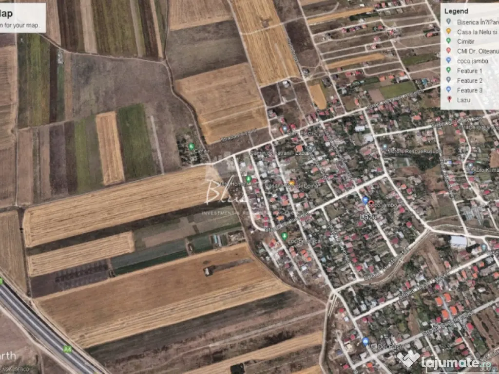 Teren 14000 mp localitatea Lazu