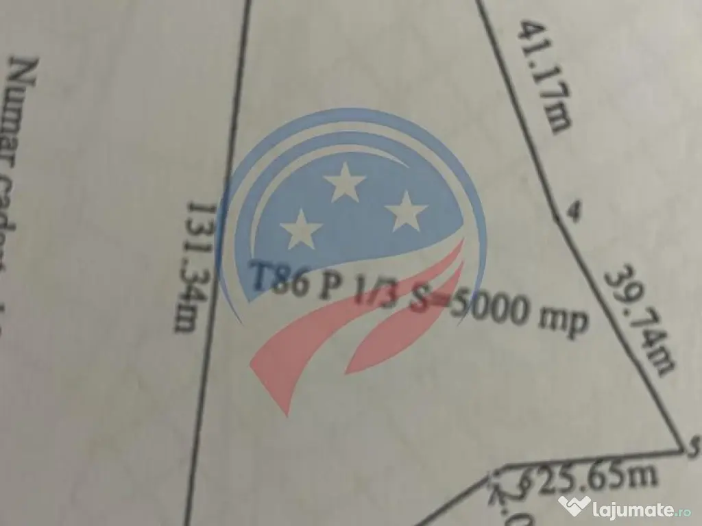 Teren zona Centura de Nord, suprafata 5000mp 