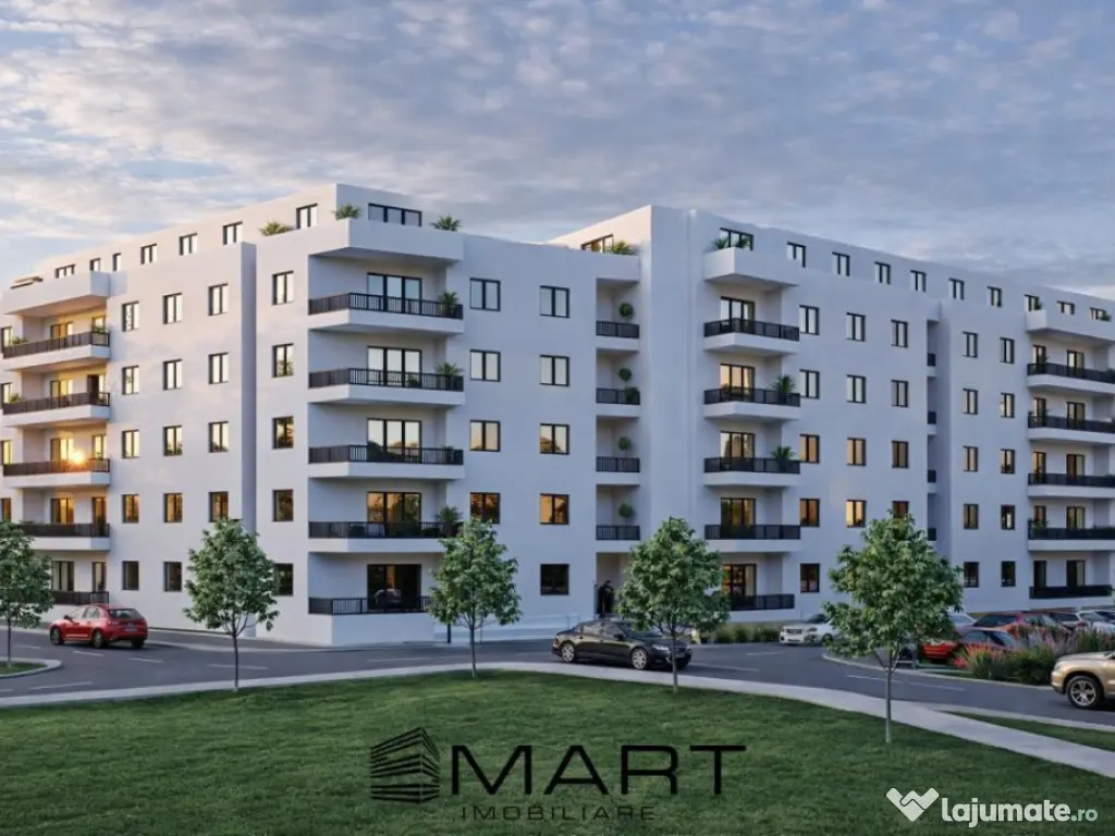 Apartament 2 camere decomandate 60mp + 5mp balcon zona Cires