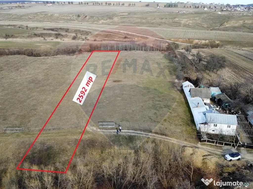 Teren 2925 mp comuna Mitocu Dragomirnei 
