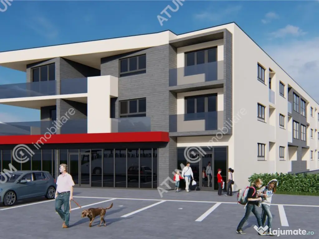 Spatiu comercial de 100 mp cu deschidere stradala