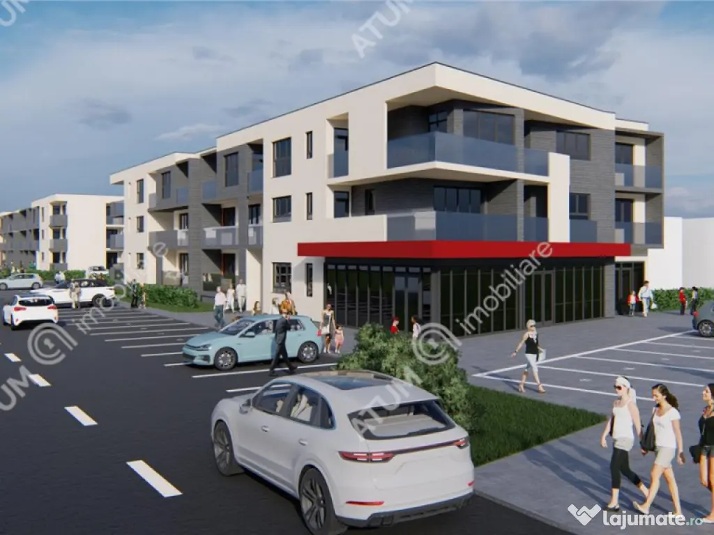 Spatiu comercial de 100 mp cu deschidere stradala