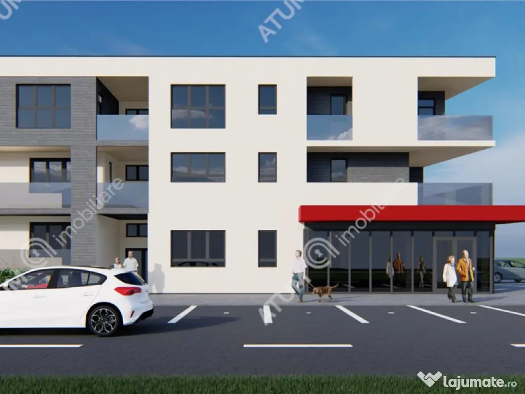 Spatiu comercial de 100 mp cu deschidere stradala