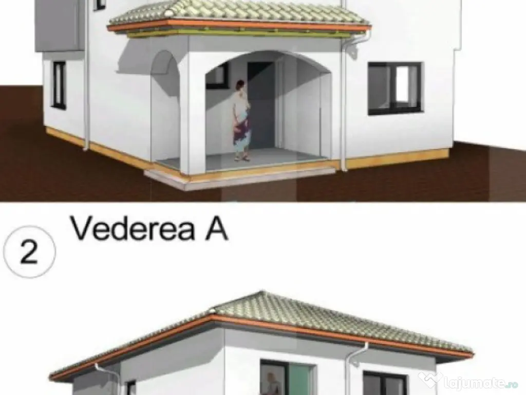 Investitie ! Proiect in executie ! Casa 110 mp utili, teren