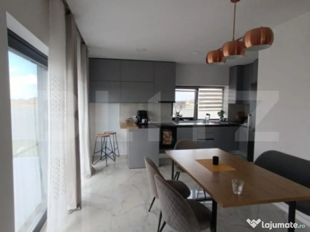 Vila cu etaj, moderna, 193 mp, mobilata, utilată, Mosnita N