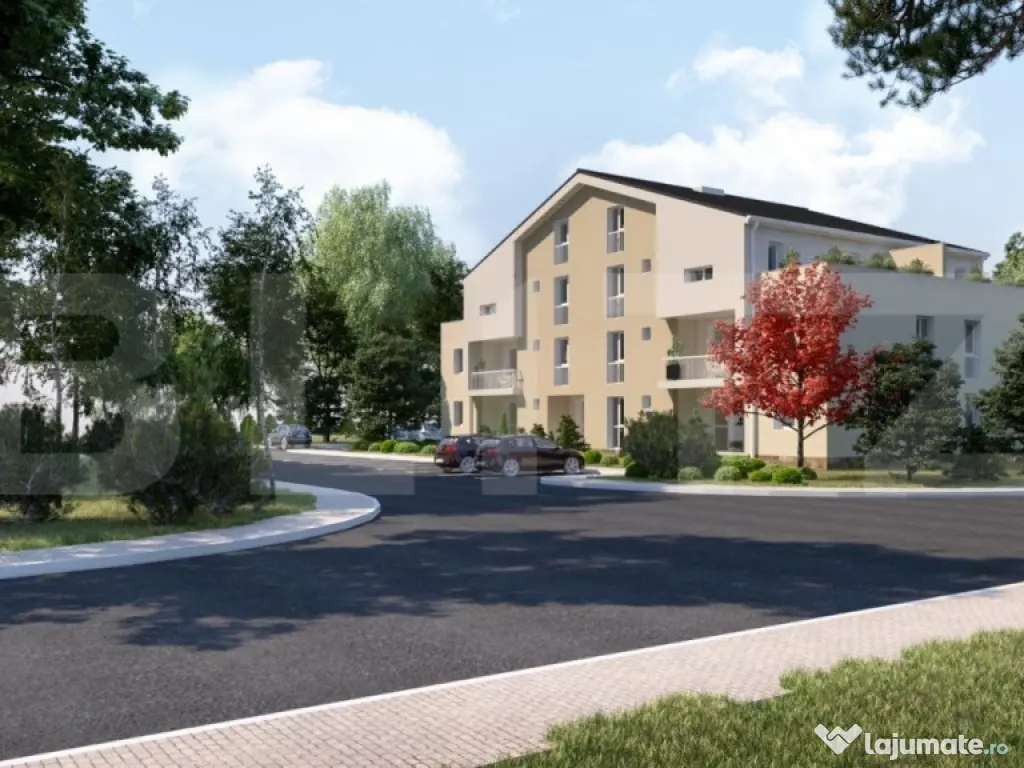 Apartament 3 camere, bloc tip vila P + 2, Sanpetru