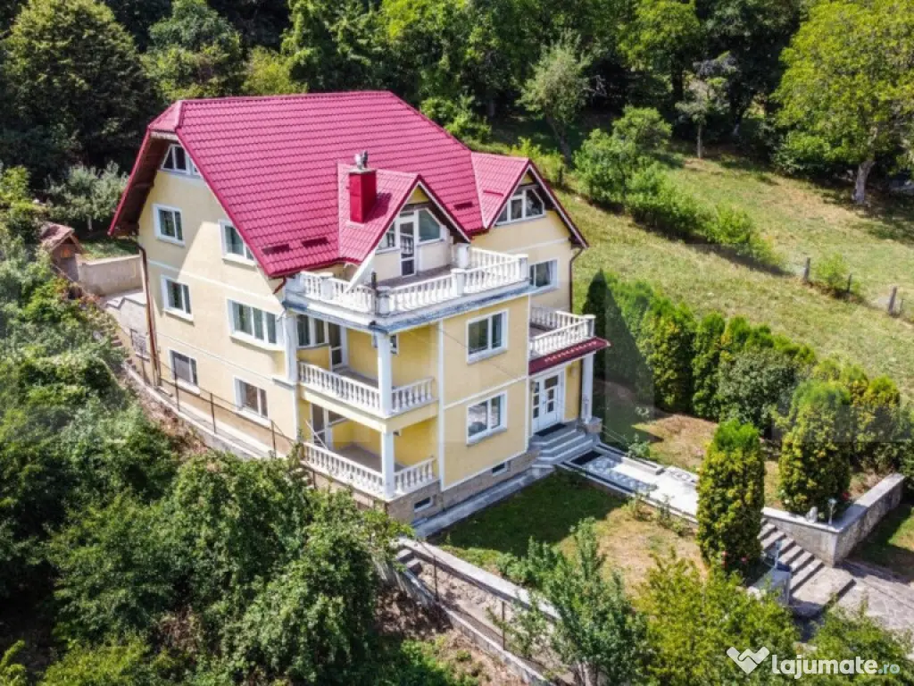 Vila deosebita de 534 mp, 1800 mp, terasa, Codlea
