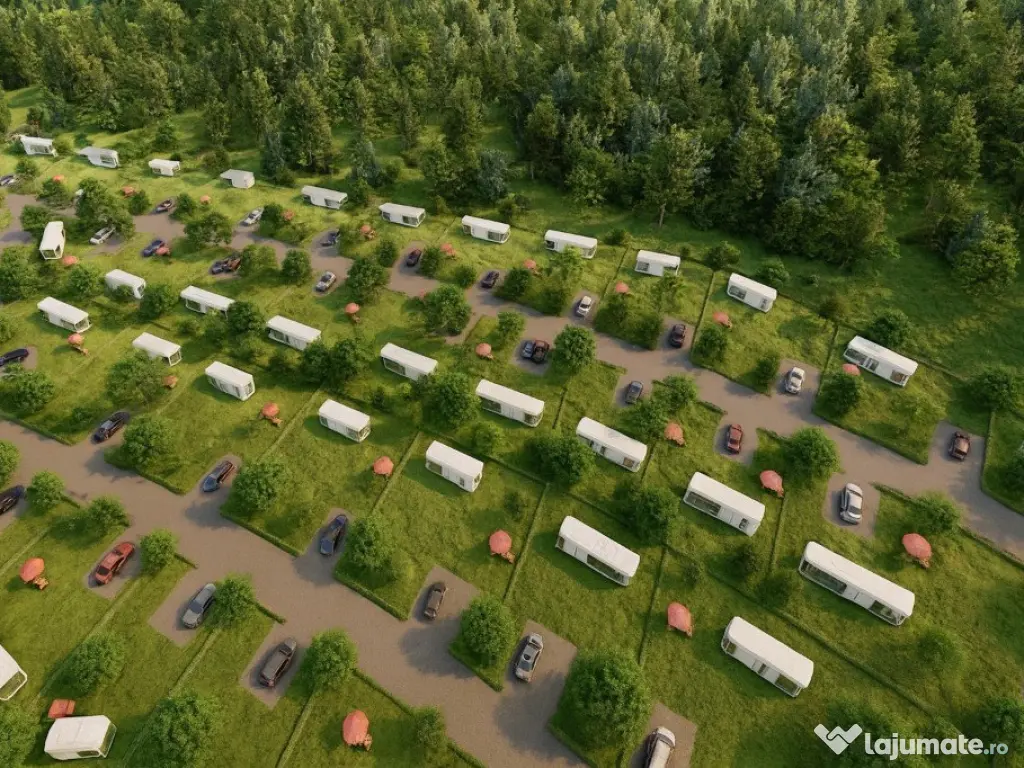 Vand lot teren la padurea Snagov 