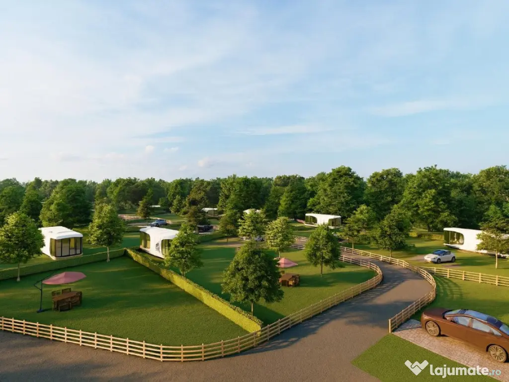 Vand lot teren la padurea Snagov 