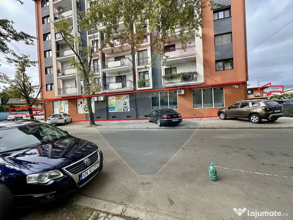 Spațiu comercial de 100mp Trotus 