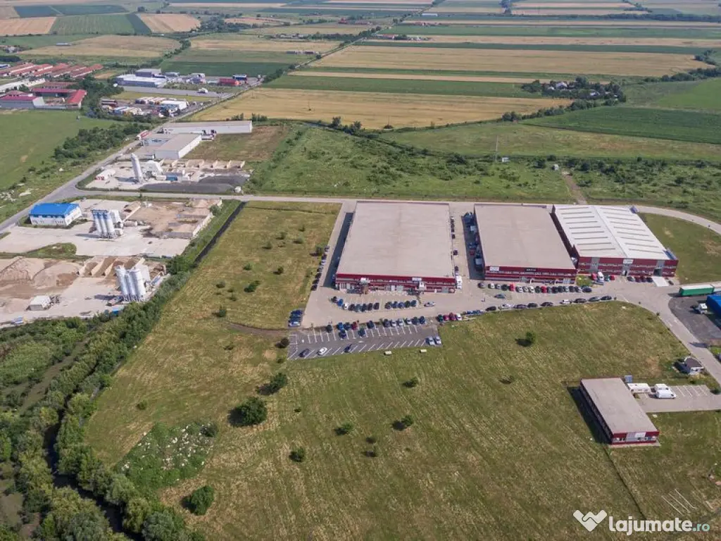 Teren industrial 9000 mp în Parcul Industrial UTA2 Arad 