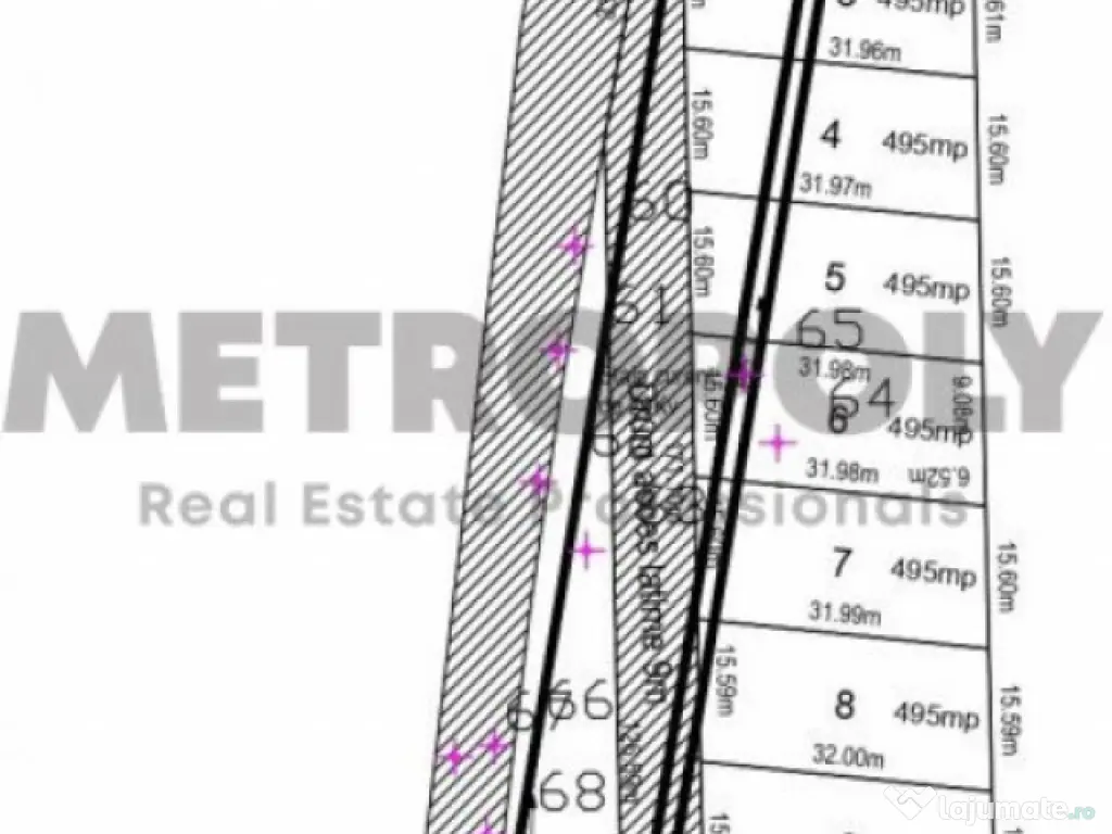 COMISION 0 % - Teren intravilan / Proiect imobiliar 