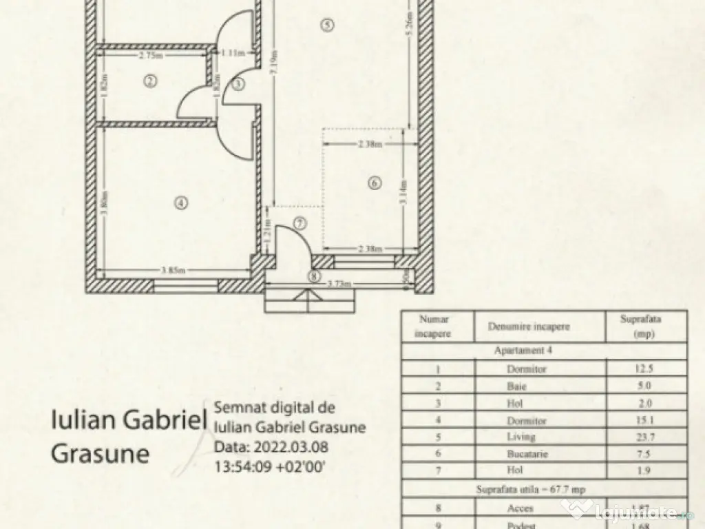 MAGURELE, CASA 71 MP, LOT 321 MP! 