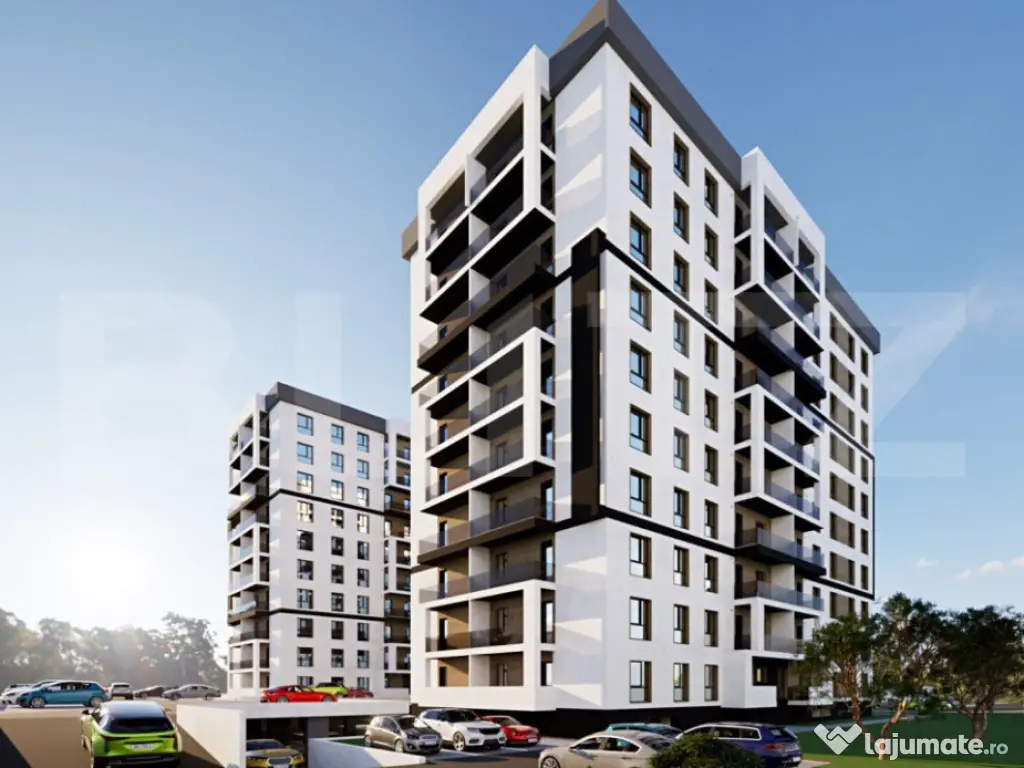 Comision 0% la cumparator! Apartament 2 camere, 63 mp, Satin