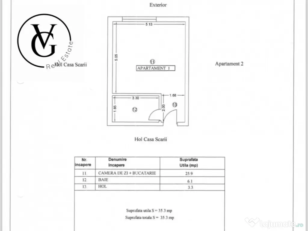 Studio spatios - Sea Breeze Residence - Mamaia Sat