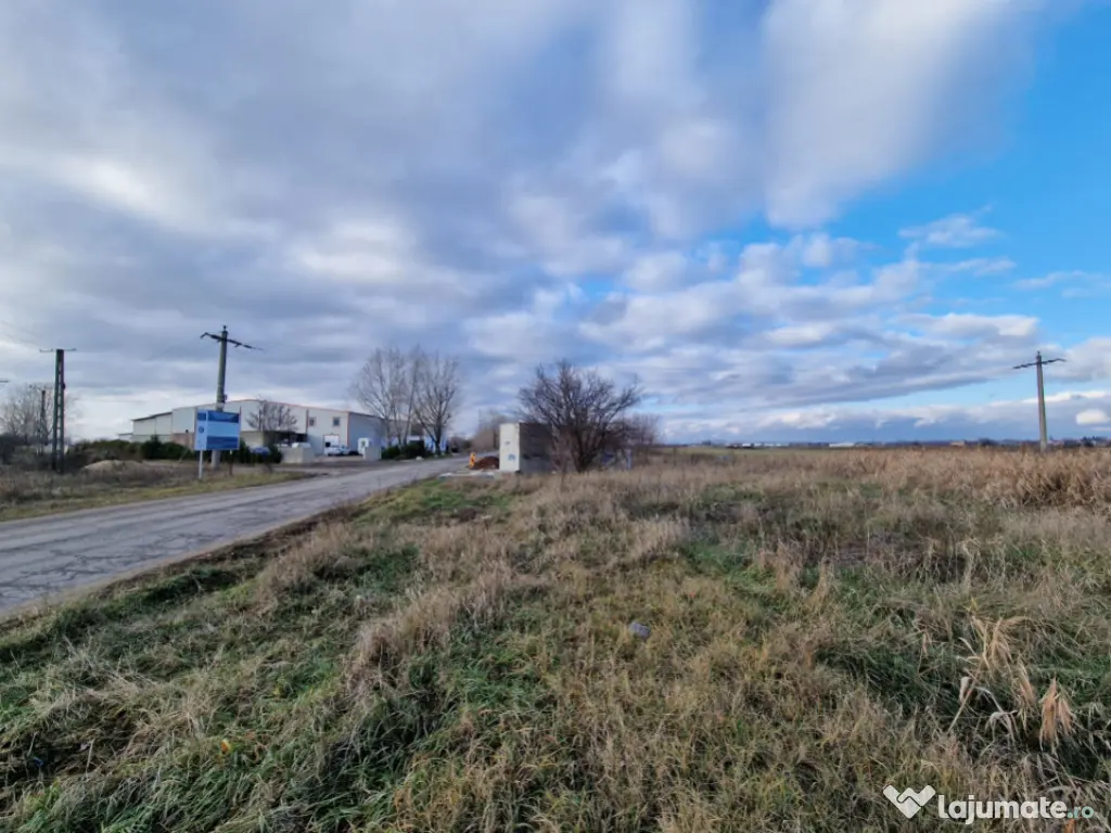 Cornetu, Str Aeroportului, teren 2470mp, deschidere 27ml, ut 