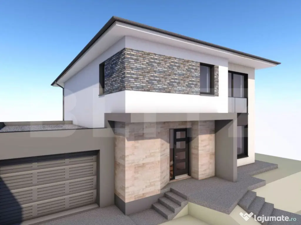 Casa individuala, 170 mp utili, garaj, 770 mp teren, Feleacu