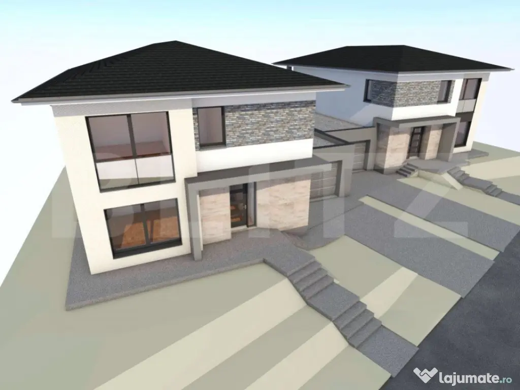 Casa individuala, 170 mp utili, garaj, 770 mp teren, Feleacu