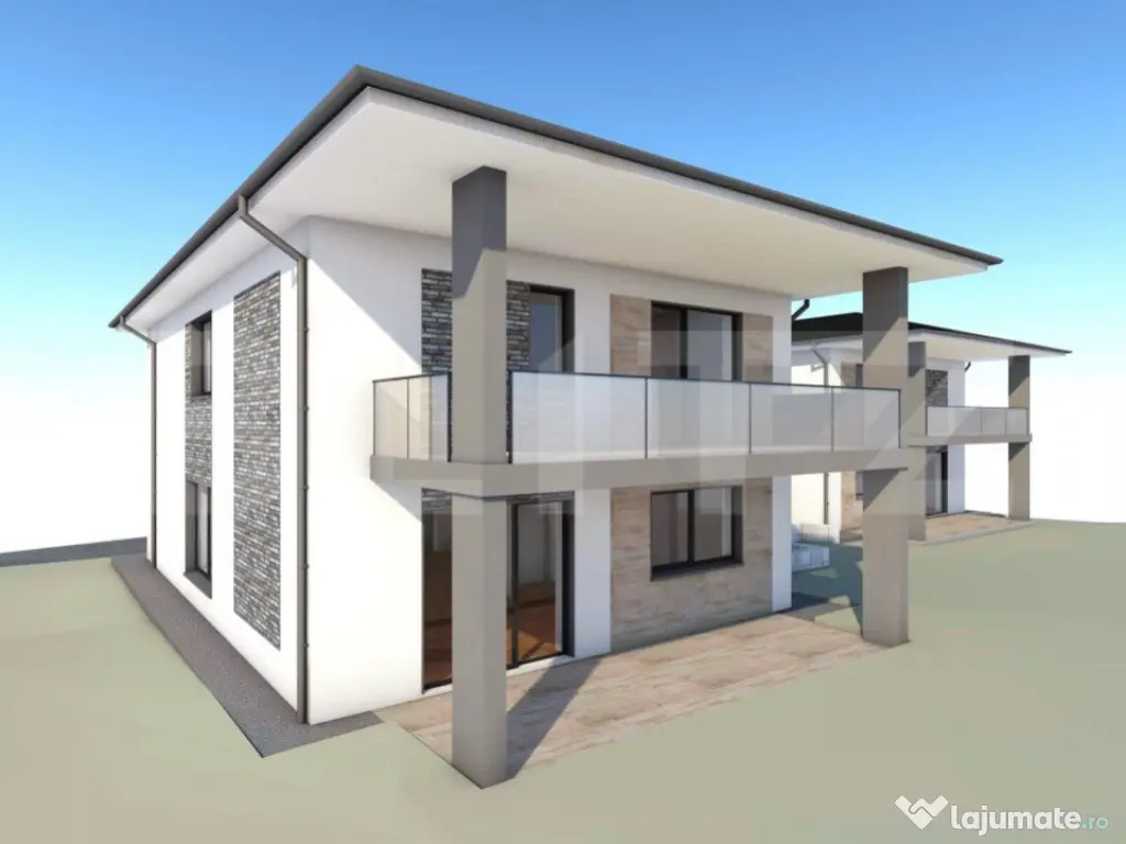 Casa individuala, 170 mp utili, garaj, 770 mp teren, Feleacu