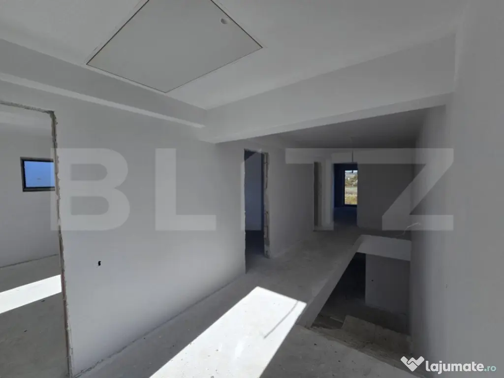 Casa semifinisata la ieșire din Apahida, 150 mp utili, zona