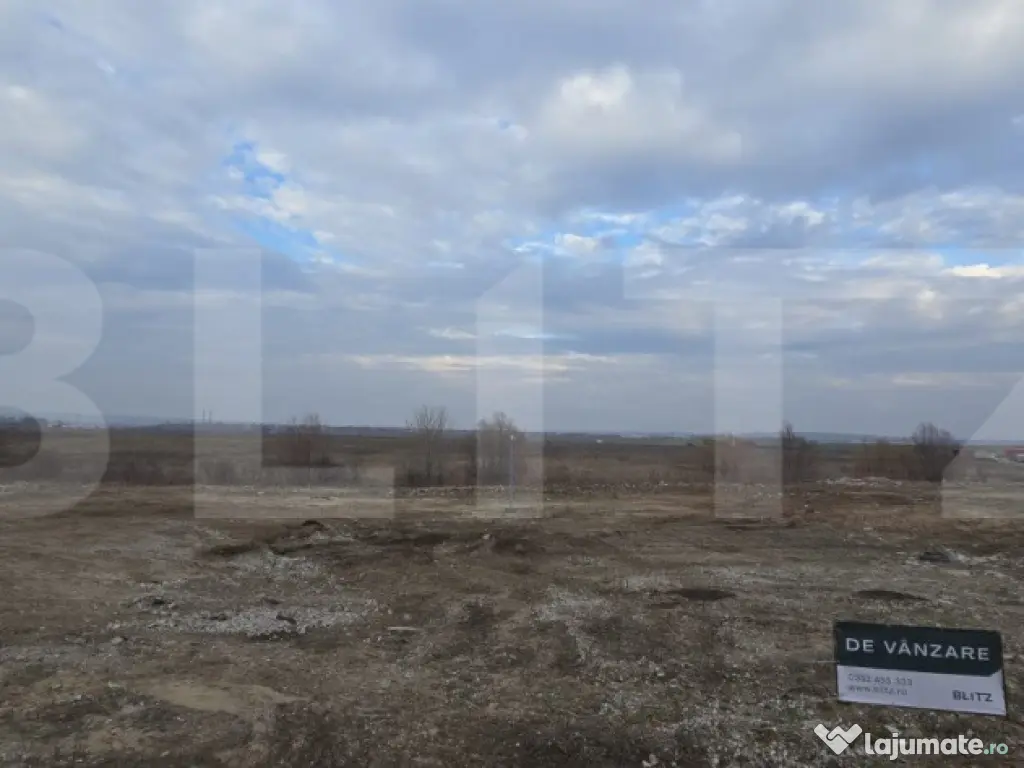 Teren intravilan, 9000 mp, Posibilitate parcelare, zona Drum